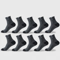Cotton Sock For Men Sport Breathable Soft Letter Tennis Fashion High Elastic Middle Tube Sock Towel Sox Summer Running